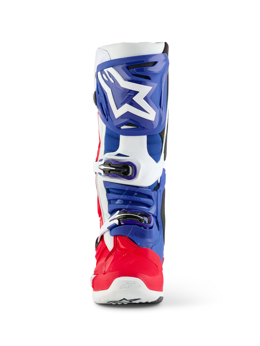 Alpinestars Tech 10 Boots Bright Red/ White/Blue