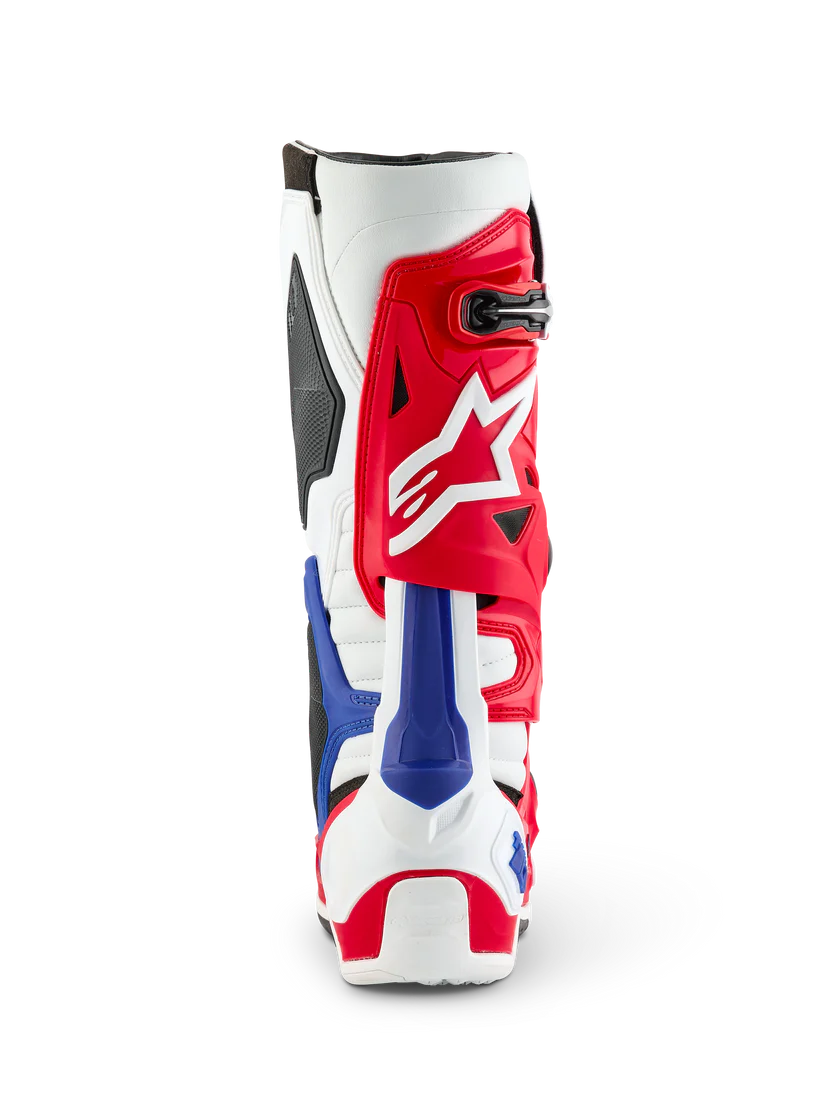 Alpinestars Tech 10 Boots Bright Red/ White/Blue