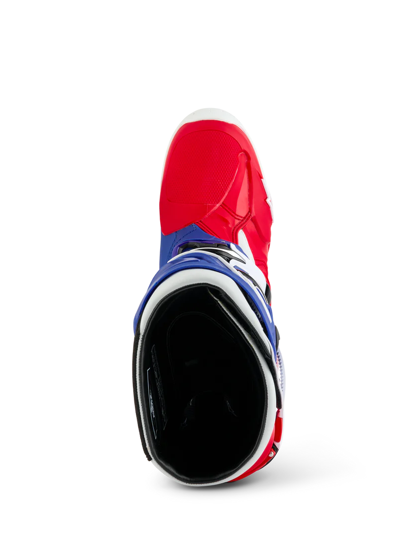Alpinestars Tech 10 Boots Bright Red/ White/Blue