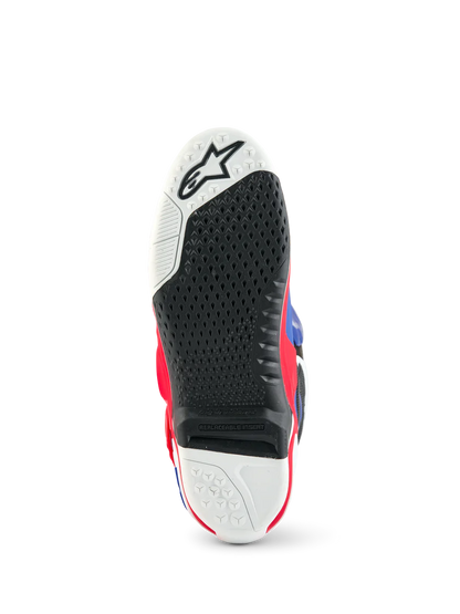 Alpinestars Tech 10 Boots Bright Red/ White/Blue