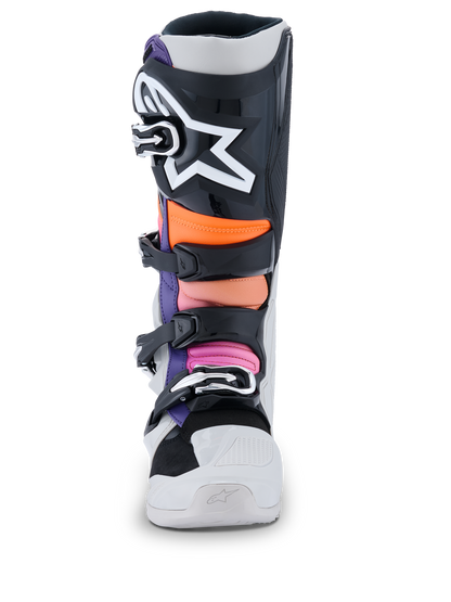 Alpinestars Tech 7 Boots Black/Light Gray/Orange Fluo/Magenta