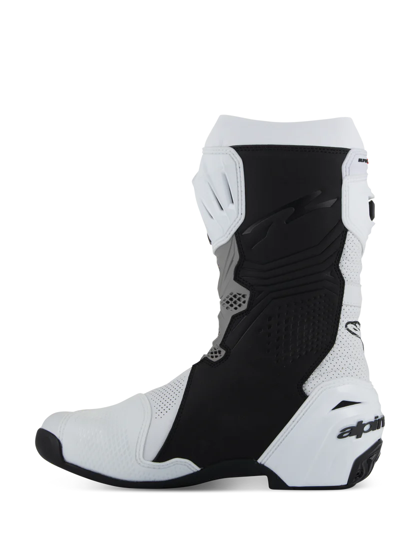 Alpinestars Supertech R Vented Boots White/Grey/Black