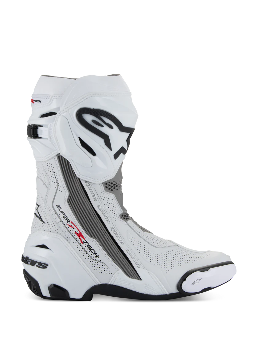 Alpinestars Supertech R Vented Boots White/Grey/Black