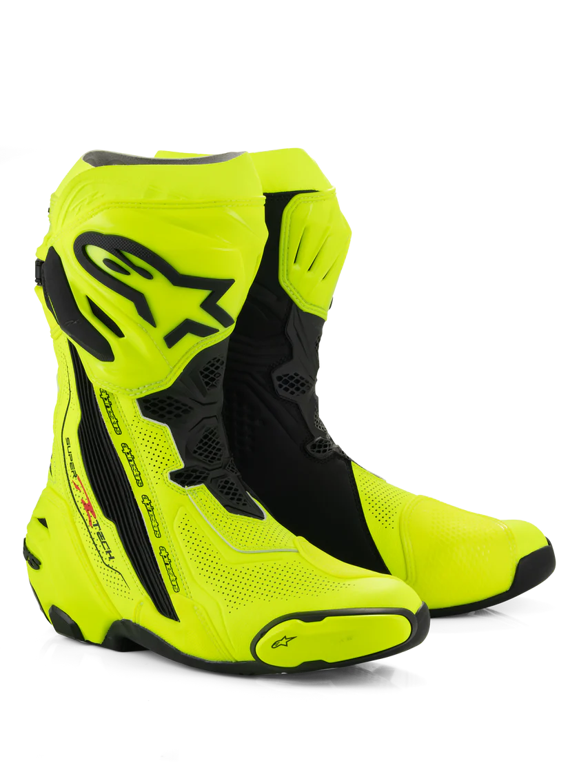 Alpinestars Supertech R Vented Boots Yellow/Black