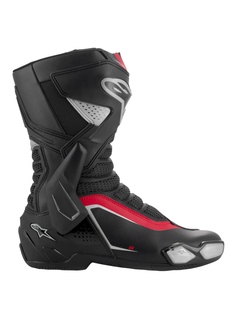 Alpinestars SMX-6 V3 Boots Black/Silver/Red