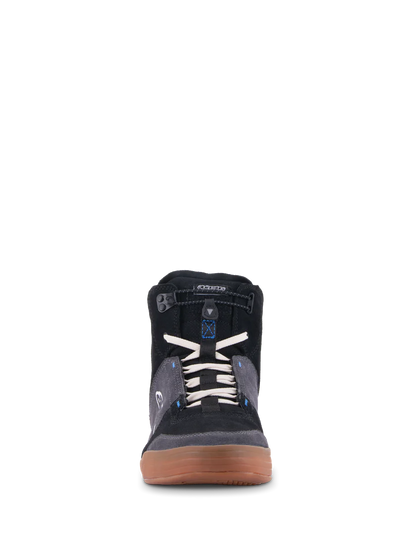 Alpinestars Chrome Shoes Black/Asphalt/Gum Blue