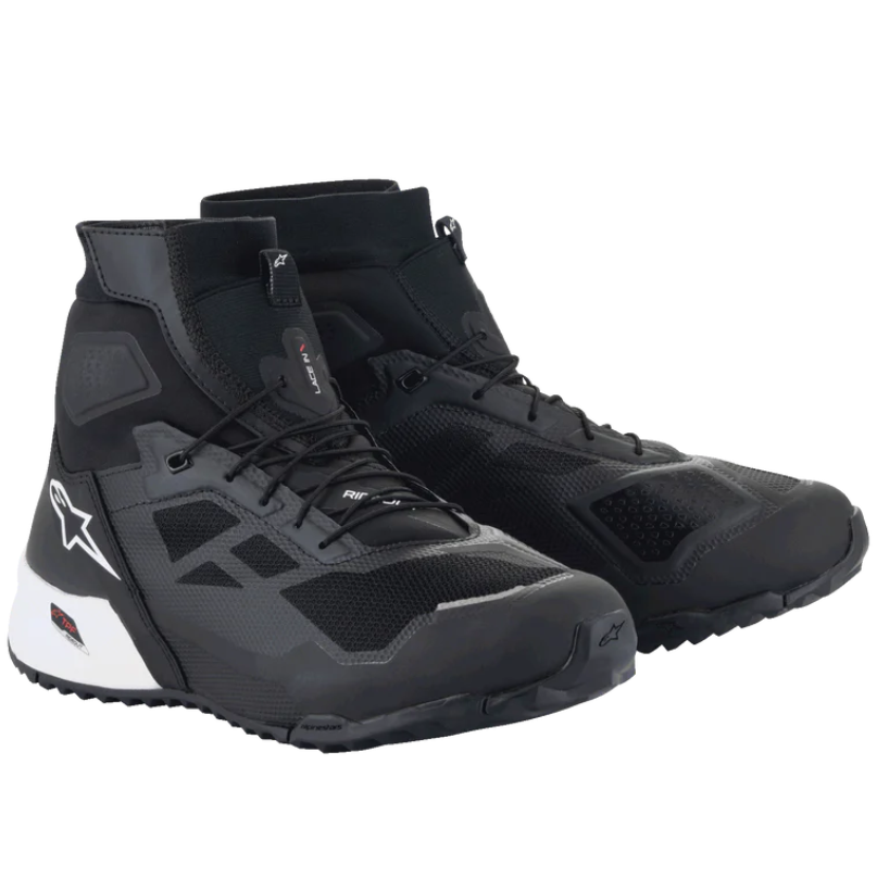 Alpinestars CR-1 Riding Shoes Black/White