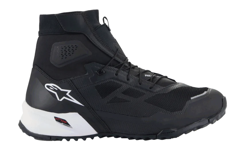 Alpinestars CR-1 Riding Shoes Black/White