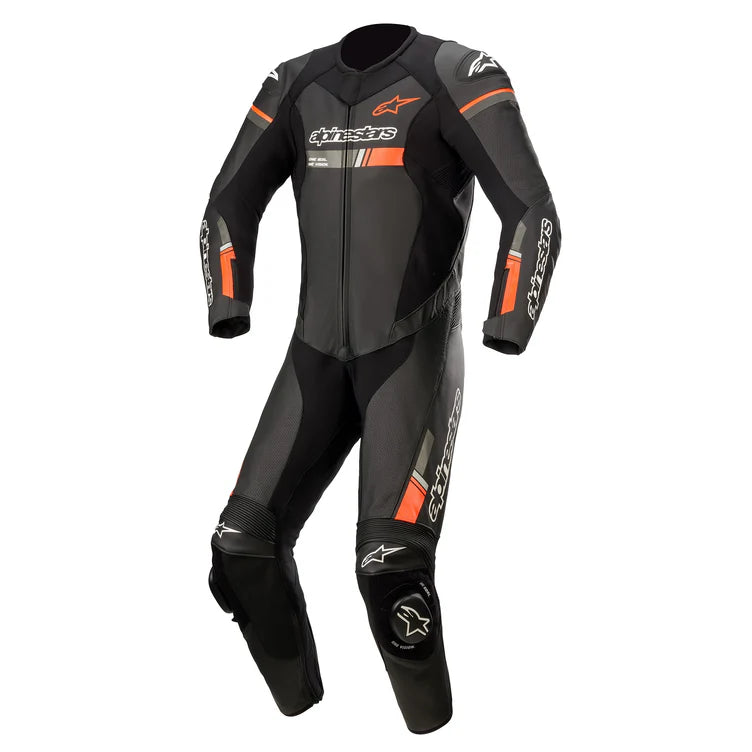 Alpinestars GP Force Chaser Leather Suit (1pc) Black/Red Flou