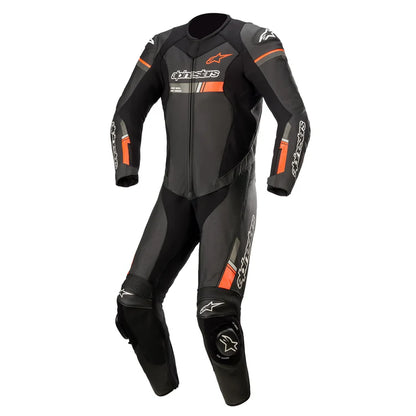 Alpinestars GP Force Chaser Leather Suit (1pc) Black/Red Flou