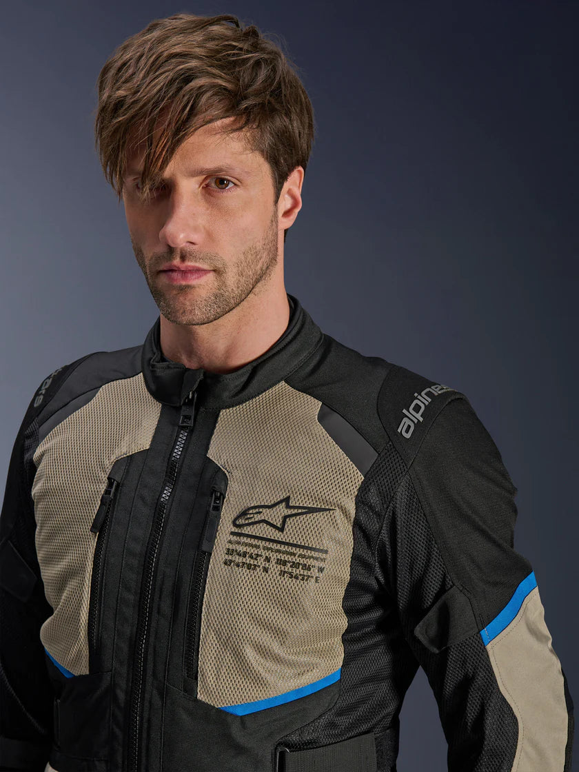 Alpinestars Andes Air Drystar Jacket Black/Grey/Blue