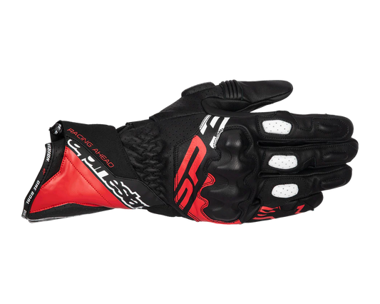 Alpinestars SP-3 Gloves Black/Bright Red/White