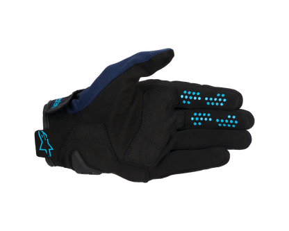 Alpinestars Chrome V2 Gloves Dark Blue/Hawaiian Ocean