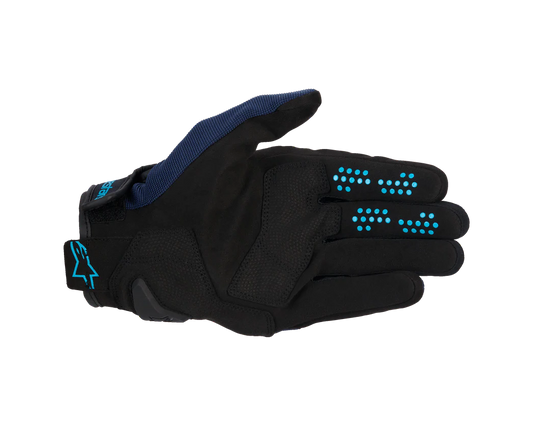 Alpinestars Chrome V2 Gloves Dark Blue/Hawaiian Ocean