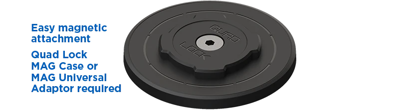 Quad Lock Mag Standard Head - Car/Desk