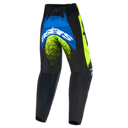 Alpinestars 2026 Kids Racer Nomur Pants Dark Navy/Yellow Fluo/Ucla Blue