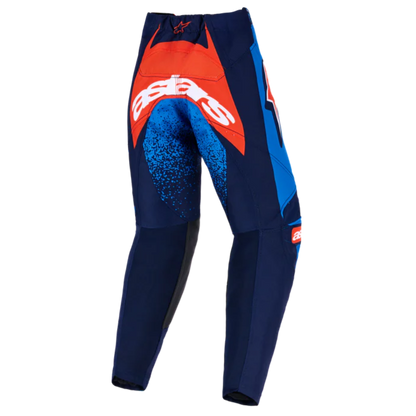 Alpinestars 2026 Kids Racer Nomur Pants Dark Navy/Orange/Ucla Blue