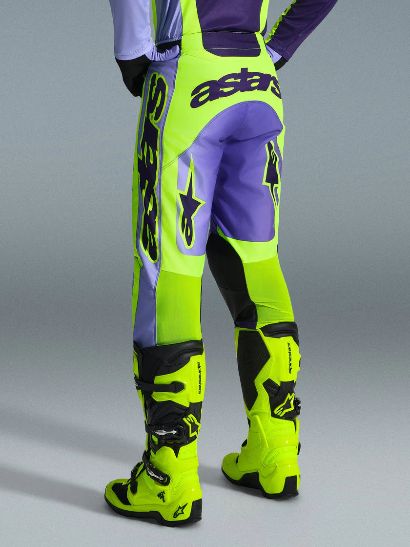 Alpinestars 2026 Racer Portl Pants Purple/Yellow Fluo