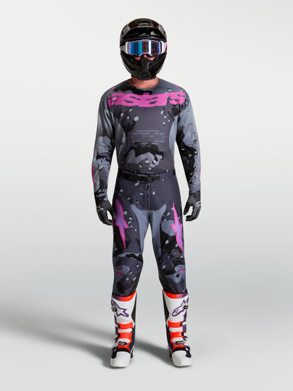 Alpinestars 2027 Racer Lone Pants Gray Camo Purple