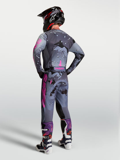 Alpinestars 2027 Racer Lone Pants Gray Camo Purple
