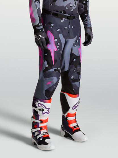 Alpinestars 2027 Racer Lone Pants Gray Camo Purple