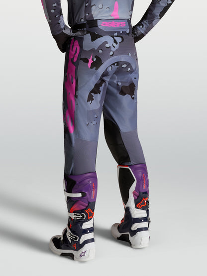 Alpinestars 2027 Racer Lone Pants Gray Camo Purple
