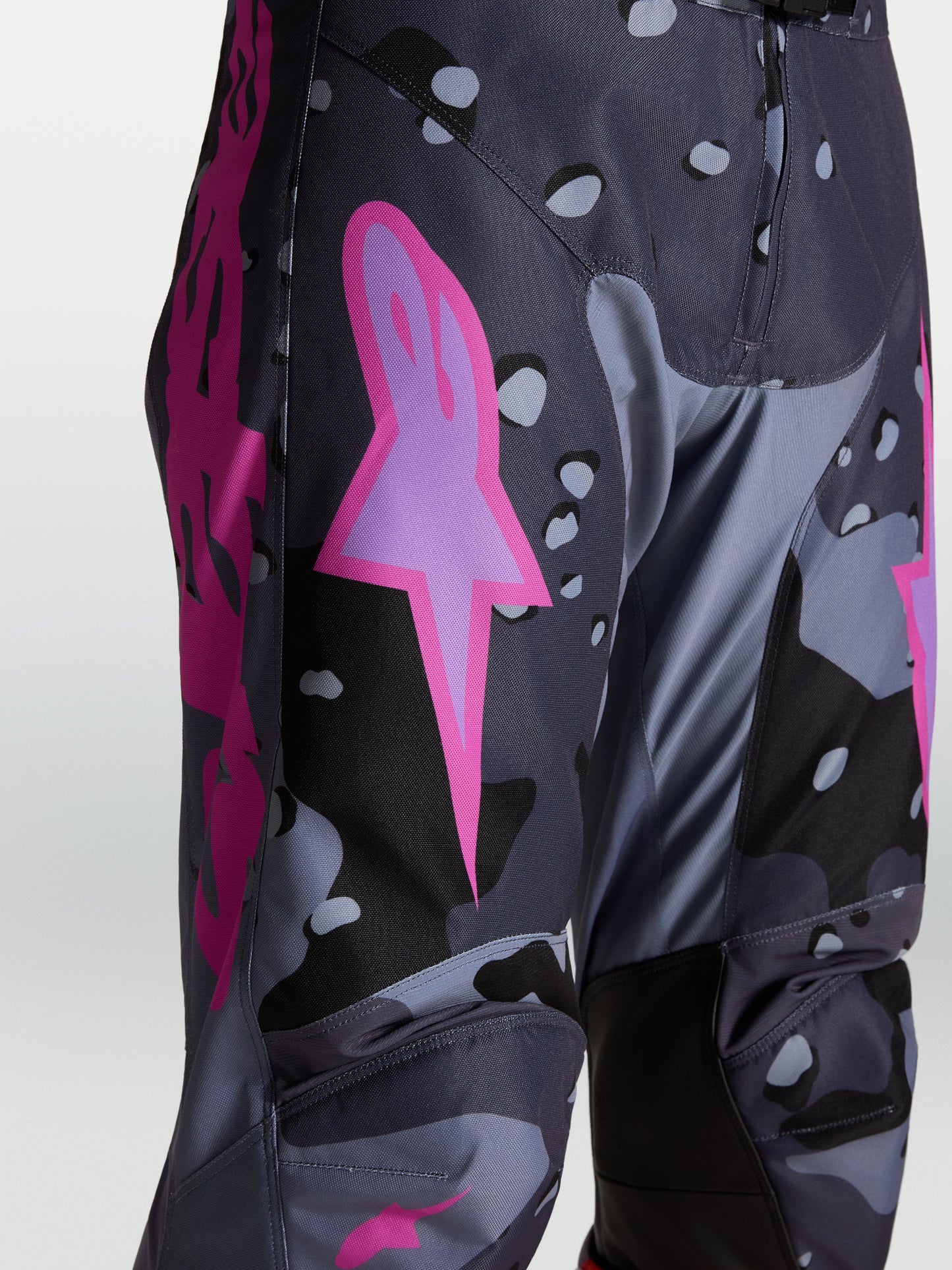 Alpinestars 2027 Racer Lone Pants Gray Camo Purple