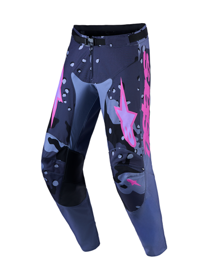 Alpinestars 2027 Racer Lone Pants Gray Camo Purple