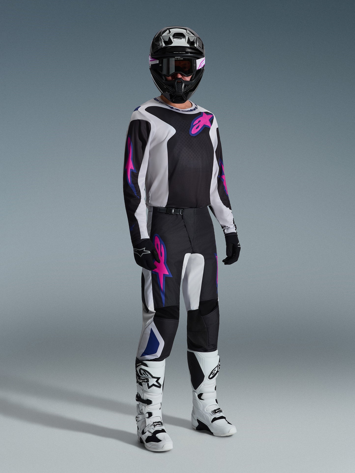 Alpinestars 2026 Racer Riway Pants Black/Light Grey/Purple