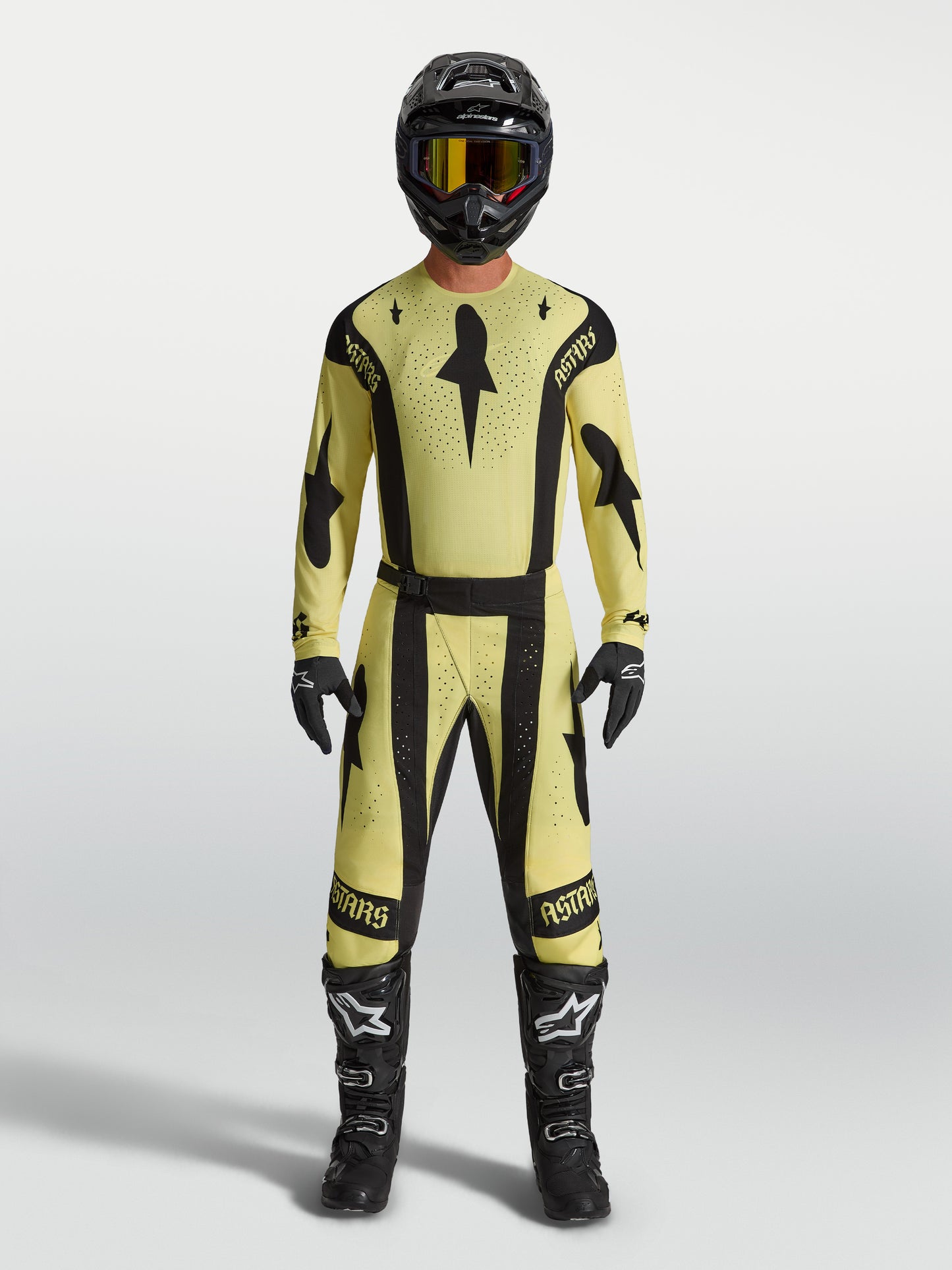 Alpinestars 2027 Techstar Atrox Pants Yellow Black