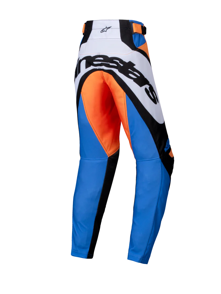 Alpinestars Youth Racer Melt Pants Orange/Blue