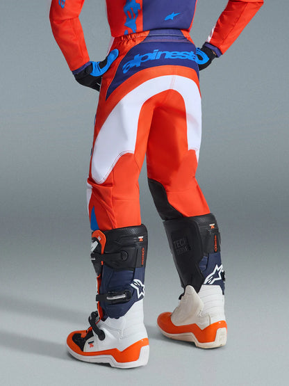 Alpinestars 2026 Youth Fluid Grid Pants Orange/Ucla Blue