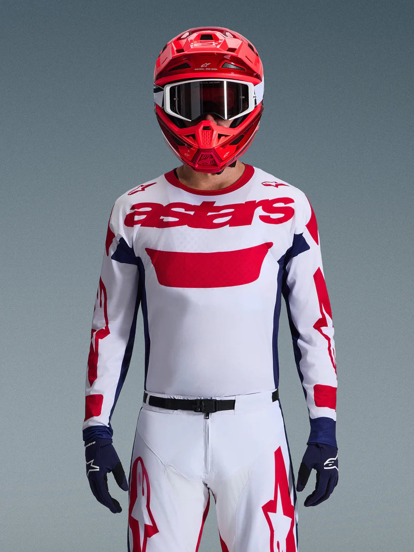 Alpinestars 2026 Racer Riway Jersey White/Blue/Red