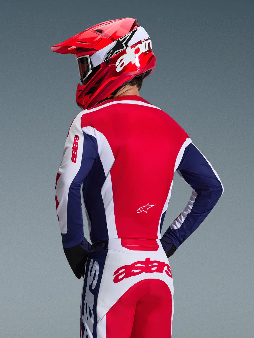 Alpinestars 2026 Racer Riway Jersey White/Blue/Red