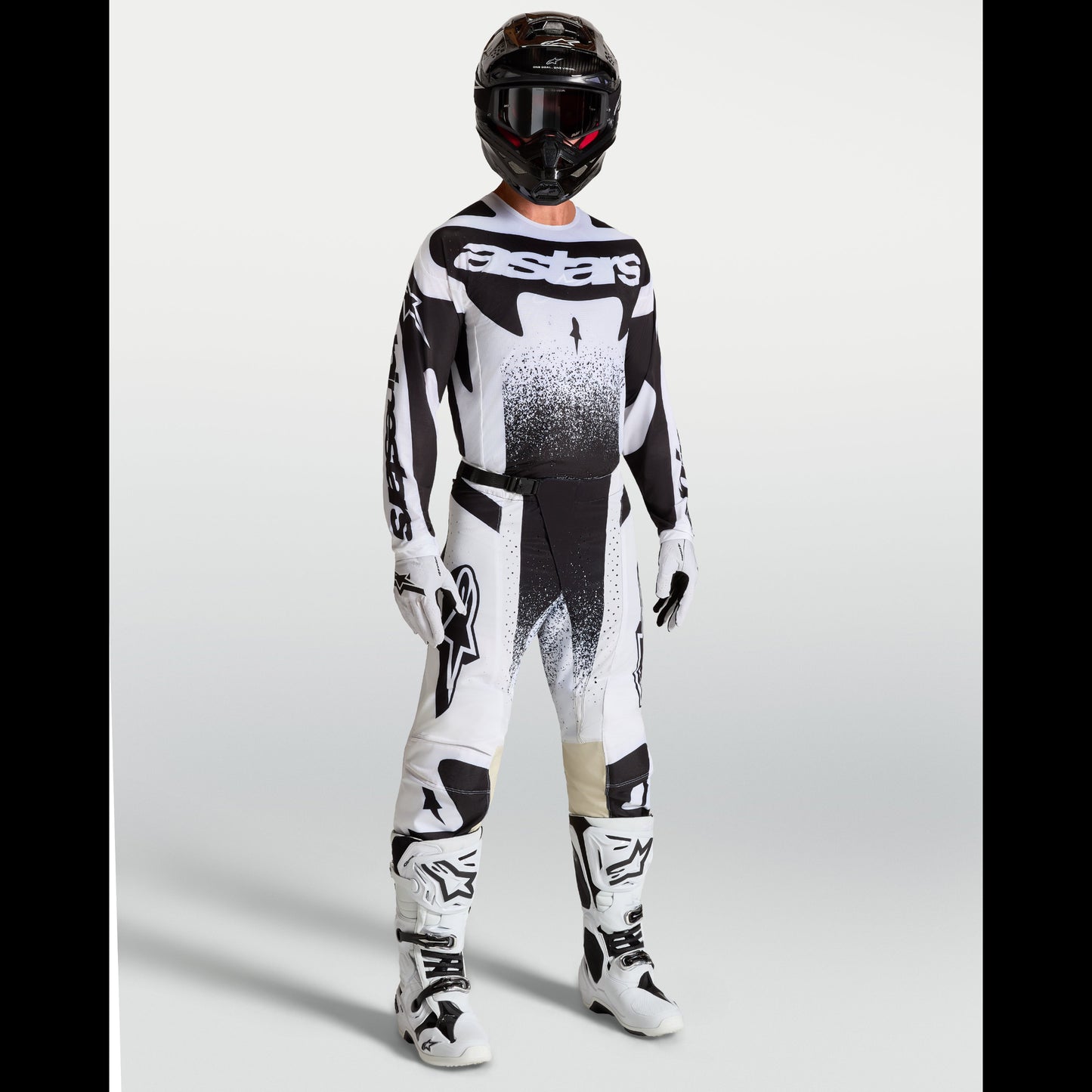 Alpinestars 2027 Techstar Swan Jersey Black/White