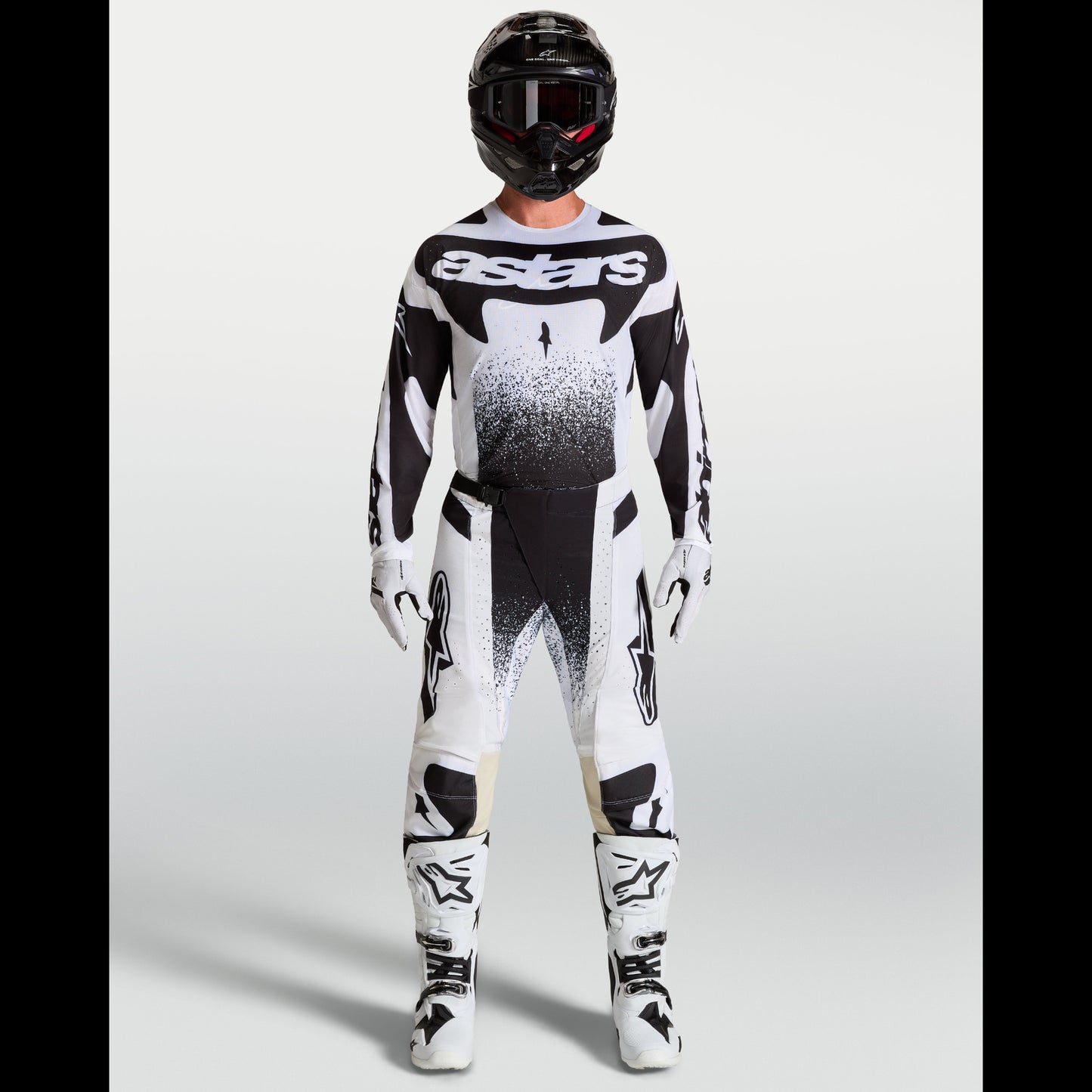 Alpinestars 2027 Techstar Swan Jersey Black/White