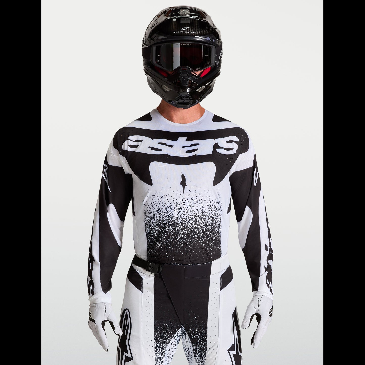 Alpinestars 2027 Techstar Swan Jersey Black/White