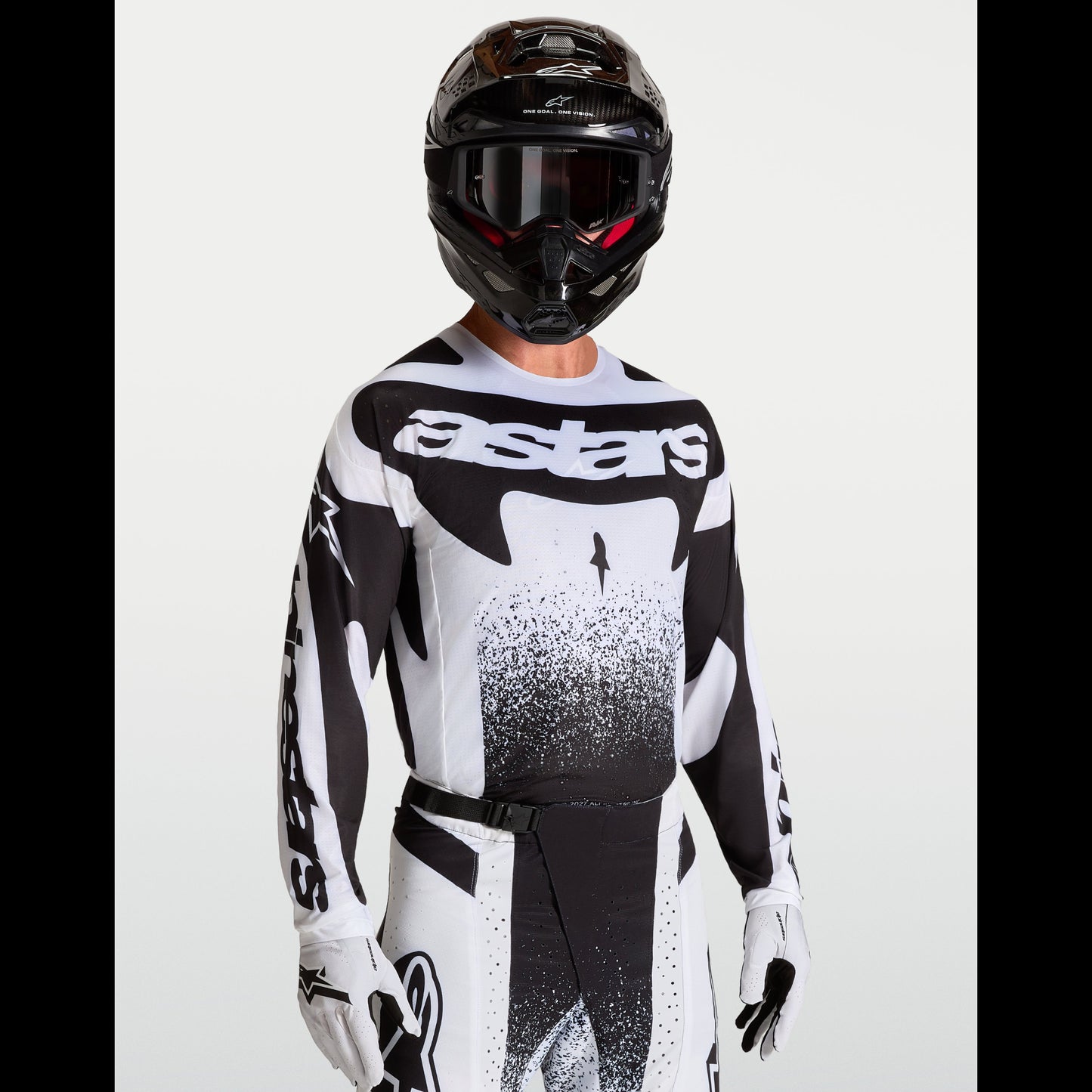 Alpinestars 2027 Techstar Swan Jersey Black/White