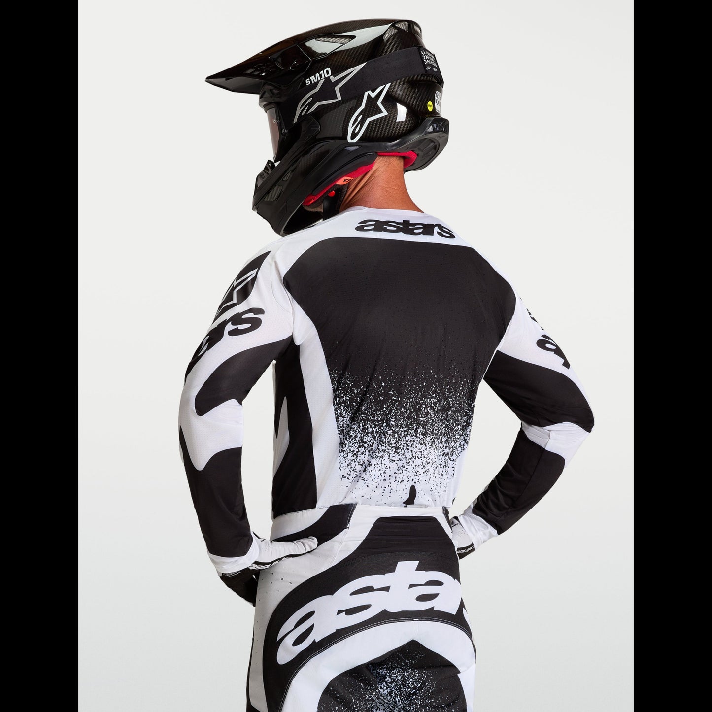 Alpinestars 2027 Techstar Swan Jersey Black/White