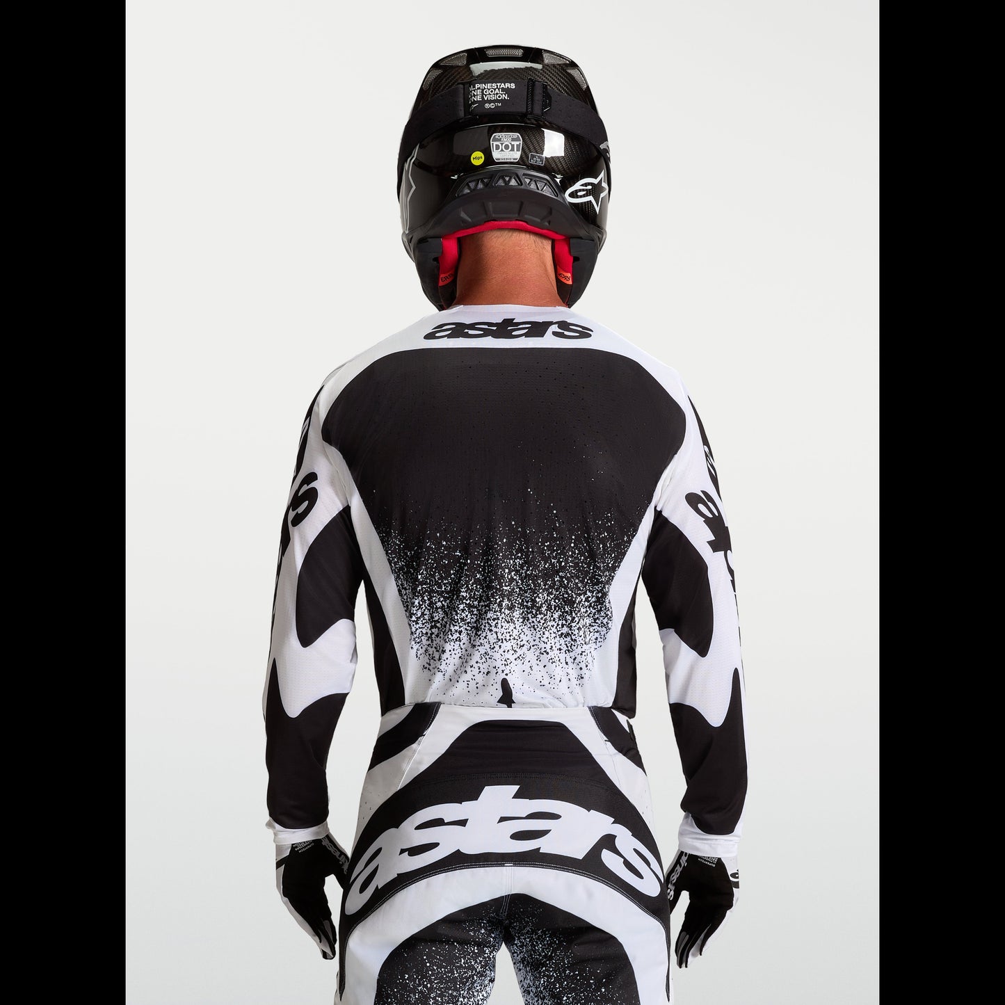 Alpinestars 2027 Techstar Swan Jersey Black/White