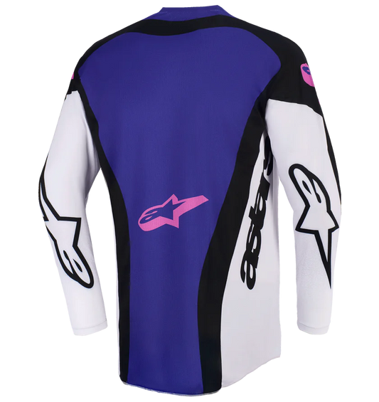 Alpinestars 2026 Techstar Knif Jersey Black/Light Gray/Purple