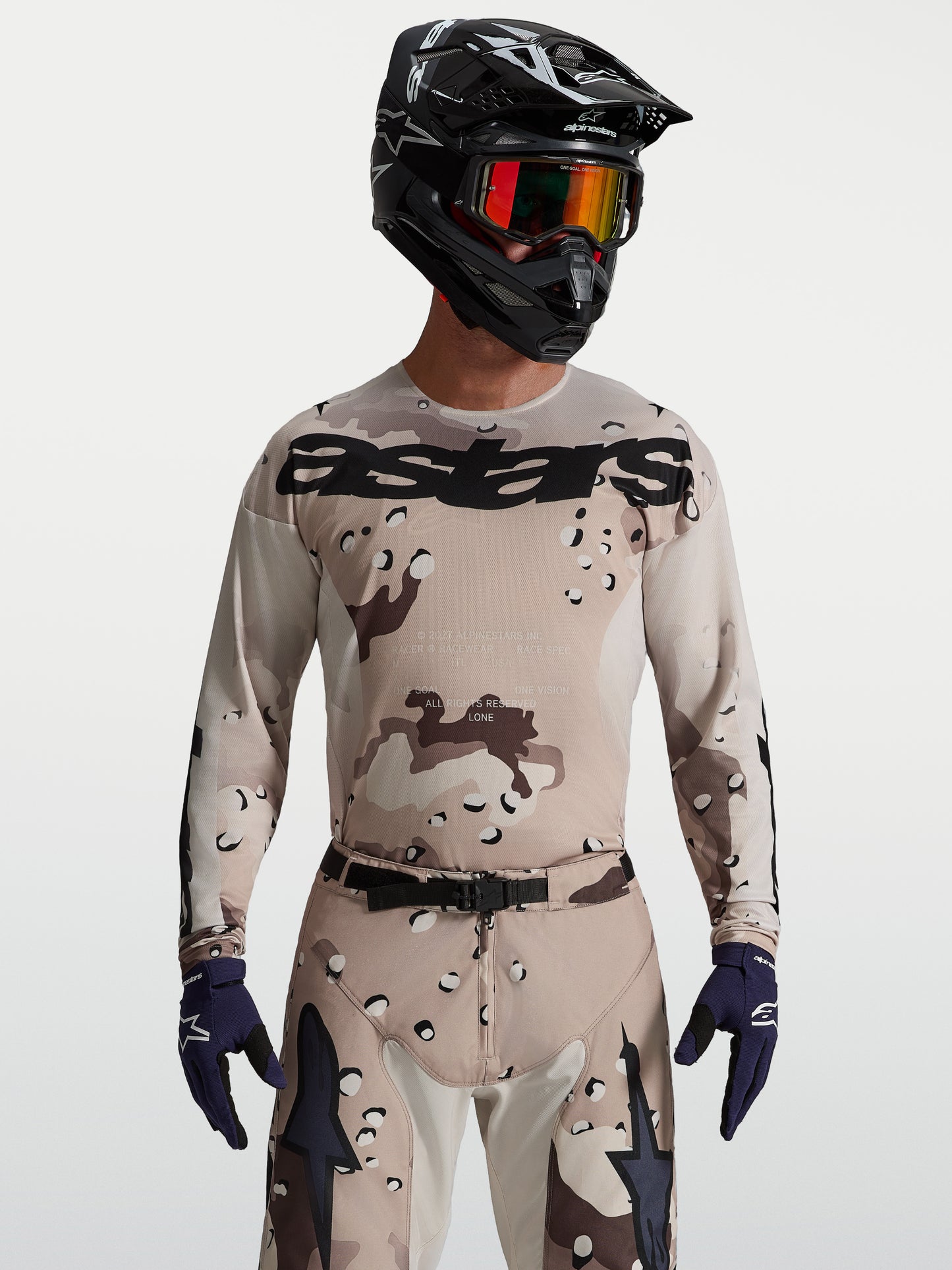 Alpinestars 2027 Racer Lone Jersey Dark Camo Black