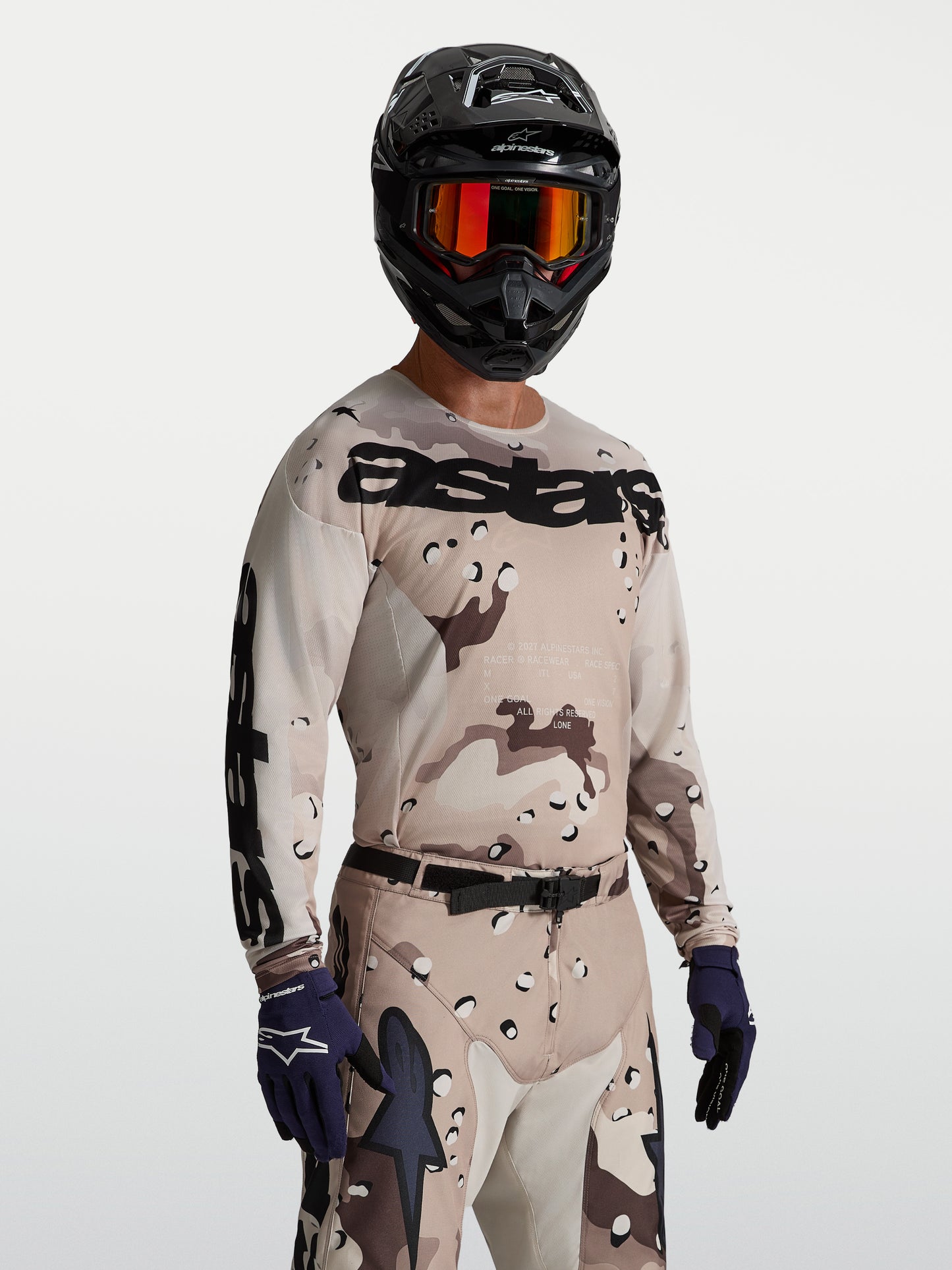 Alpinestars 2027 Racer Lone Jersey Dark Camo Black