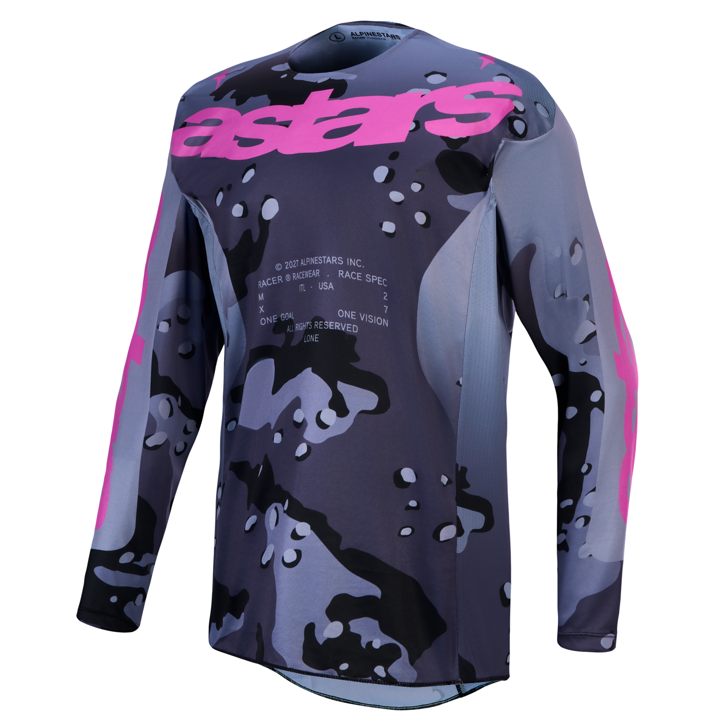 Alpinestars 2027 Racer Lone Jersey Dark Camo Purple