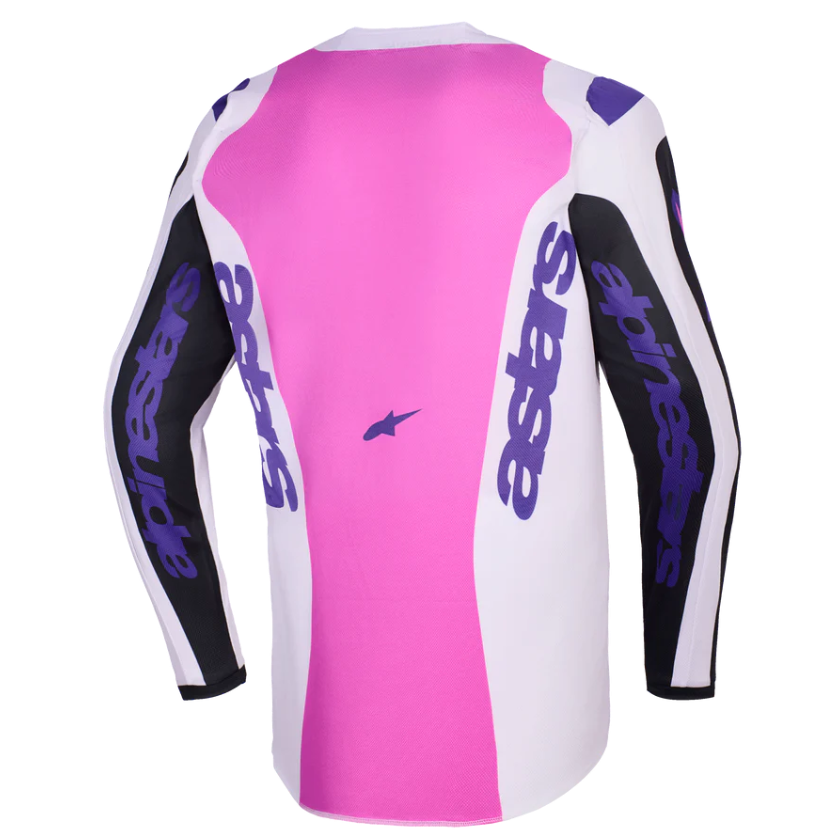 Alpinestars 2026 Fluid Grid Jersey Black/Light Grey/Purple