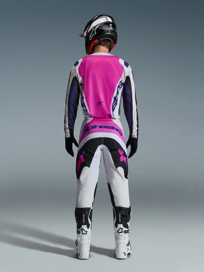 Alpinestars 2026 Fluid Grid Jersey Black/Light Grey/Purple