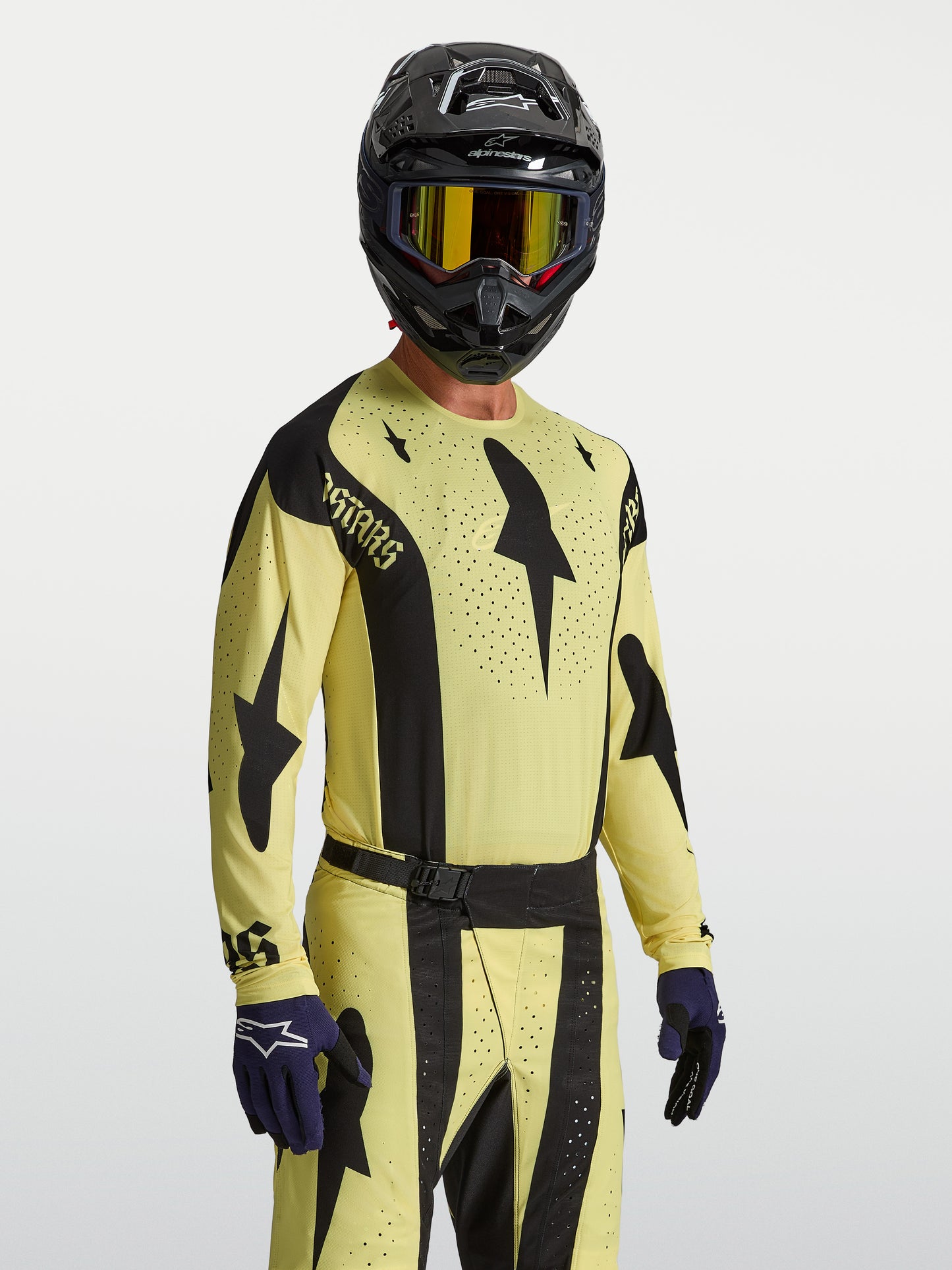 Alpinestars 2027 Techstar Atrox Jersey Yellow/Black