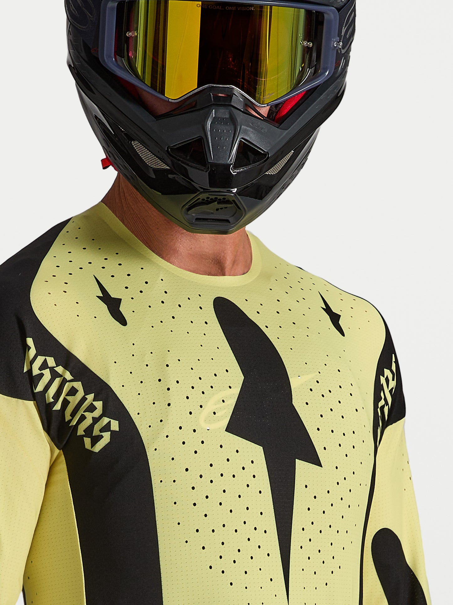 Alpinestars 2027 Techstar Atrox Jersey Yellow/Black