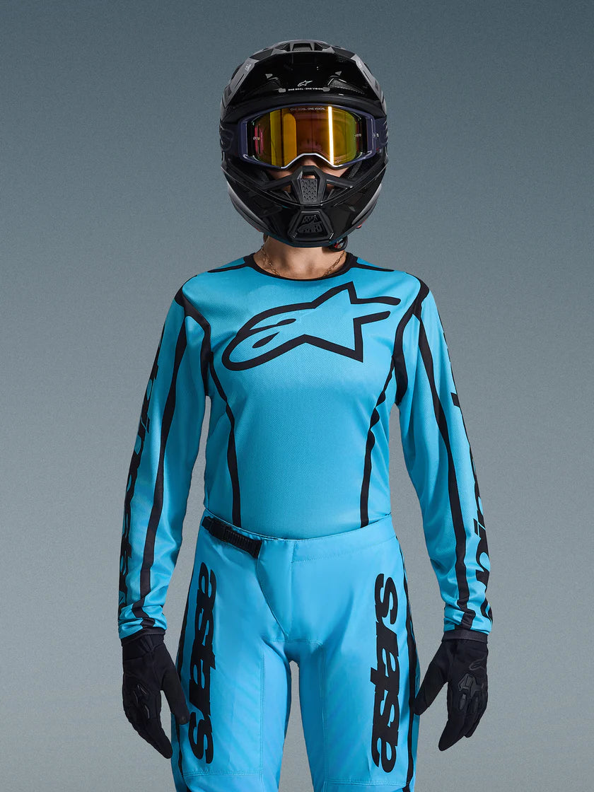 Alpinestars 2026 Stella Fluid Apex Jersey Tropical Black