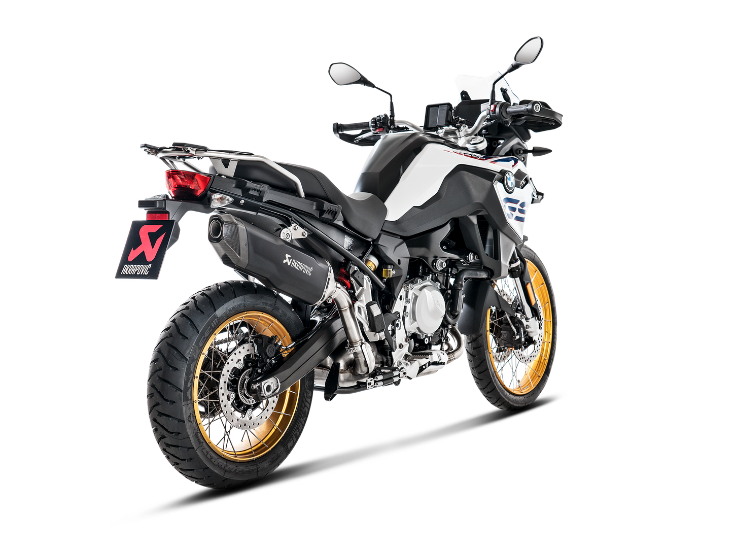 Akrapovic BMW F 850 GS/ ADV 2018 - 2023 Slip-On Line (Black Titanium)